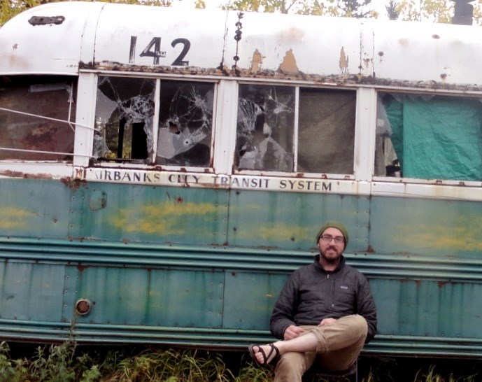 Anthony David Aronovici at Bus 142 in August of 2012