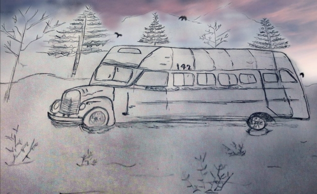 Yarden Dori's Illustration of Bus 142